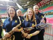 Saxes in the dragons mouth